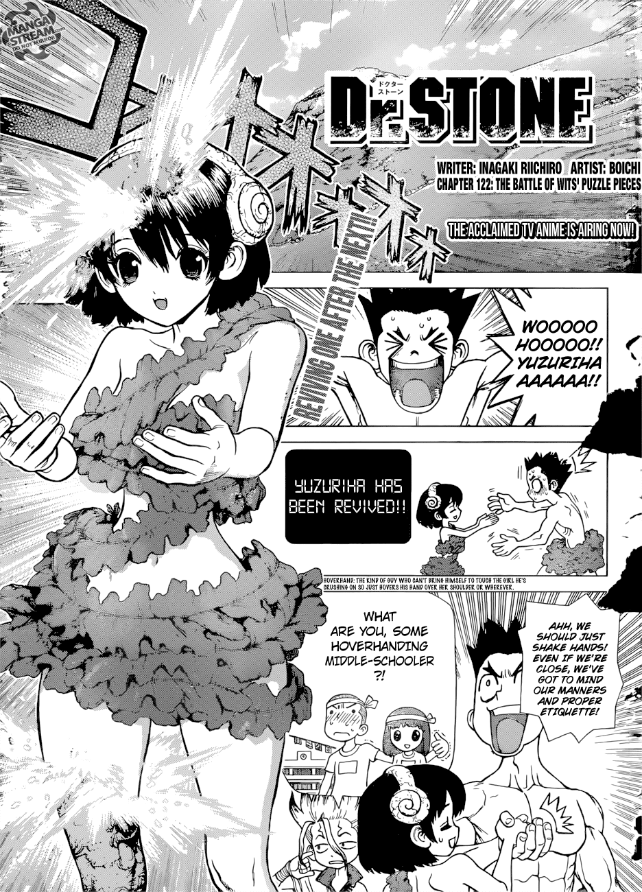 Dr.Stone Chapter 122 image 01
